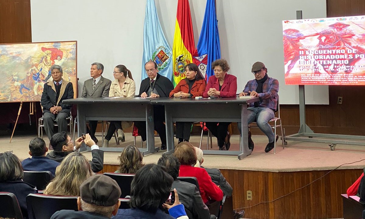 HISTORIADORES QUE CONCURRIERON AL ENCUENTRO Y NUTRIERON LA MEMORIA HISTÓRICA, Foto: Socehi UMSS FACSO